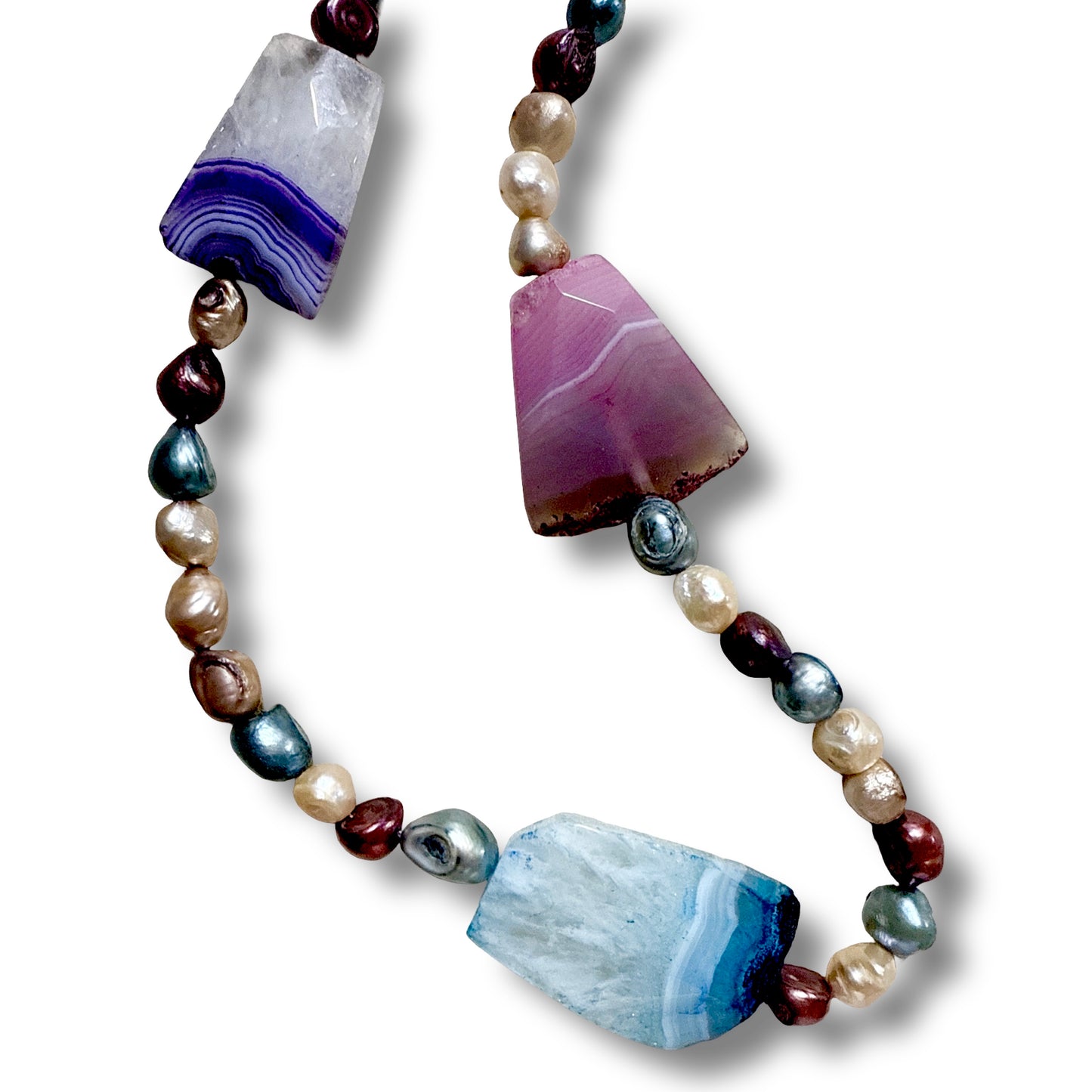 Pearl and Crystal Necklace