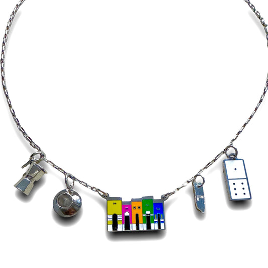 En Casita Necklace - Domino