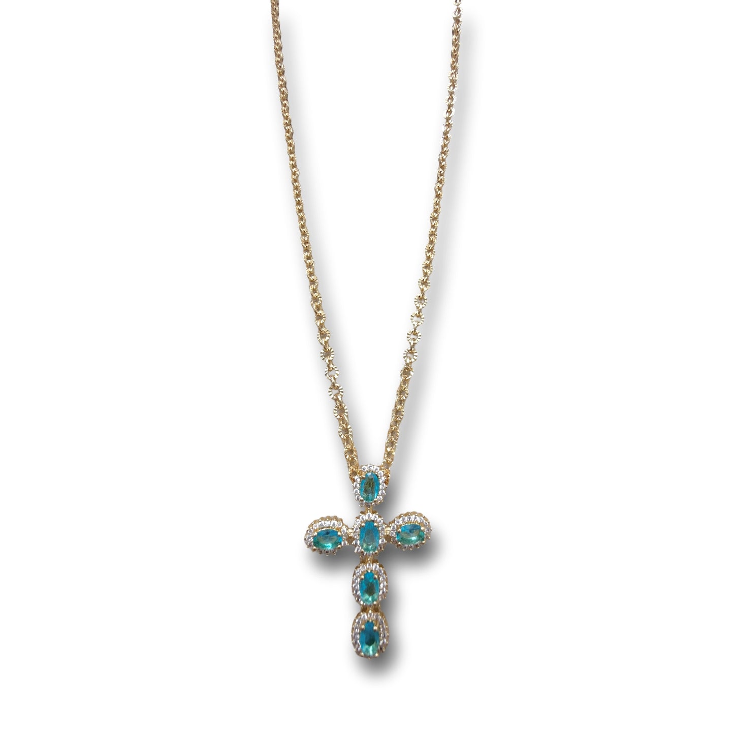 Crystal Cross Necklace