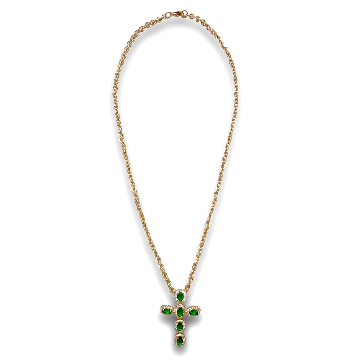 Crystal Cross Necklace