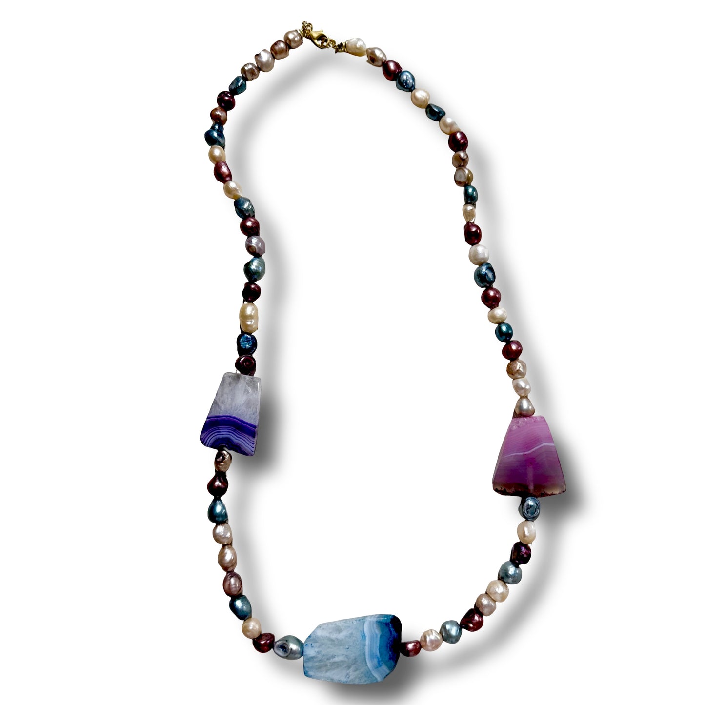 Pearl and Crystal Necklace