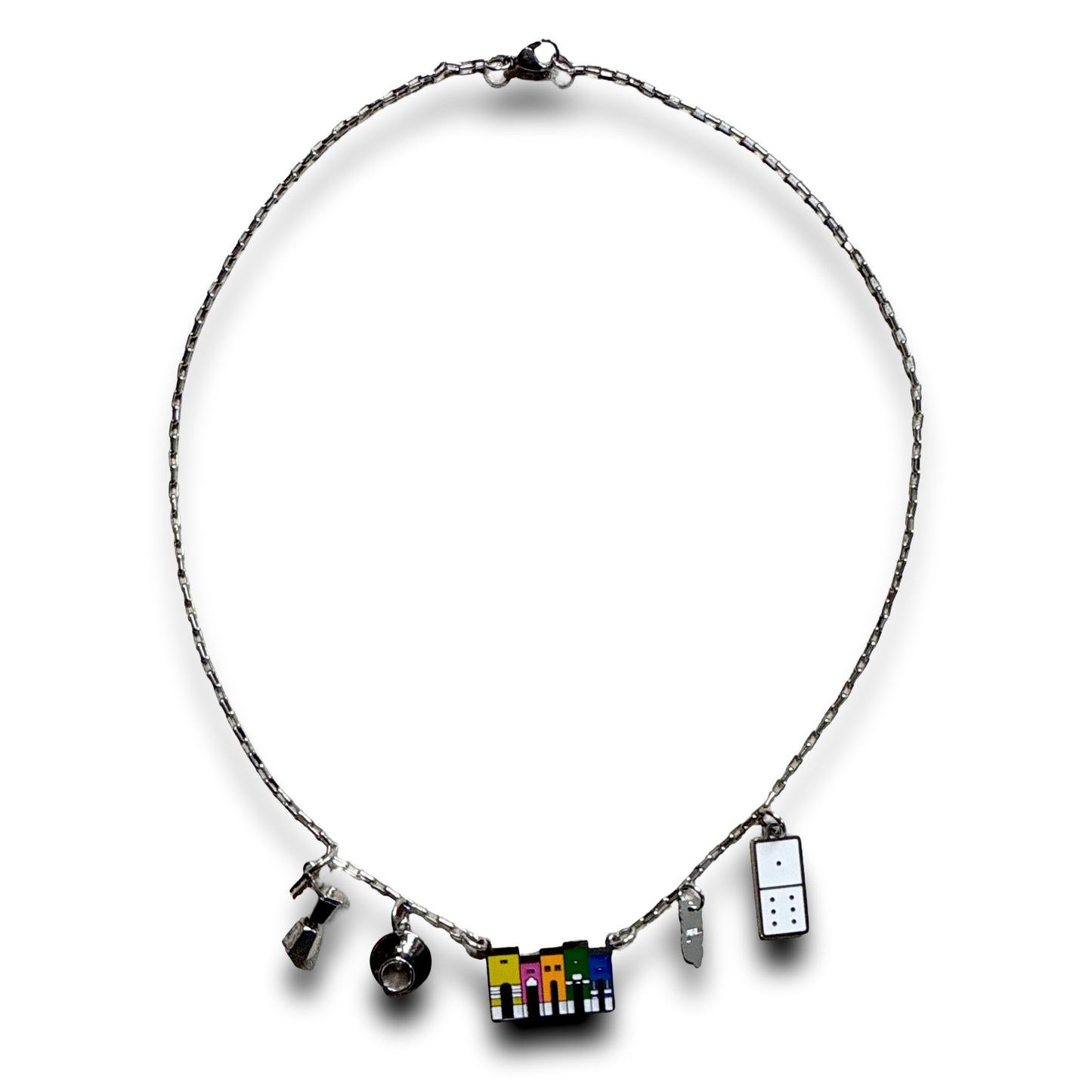 En Casita Necklace - Domino