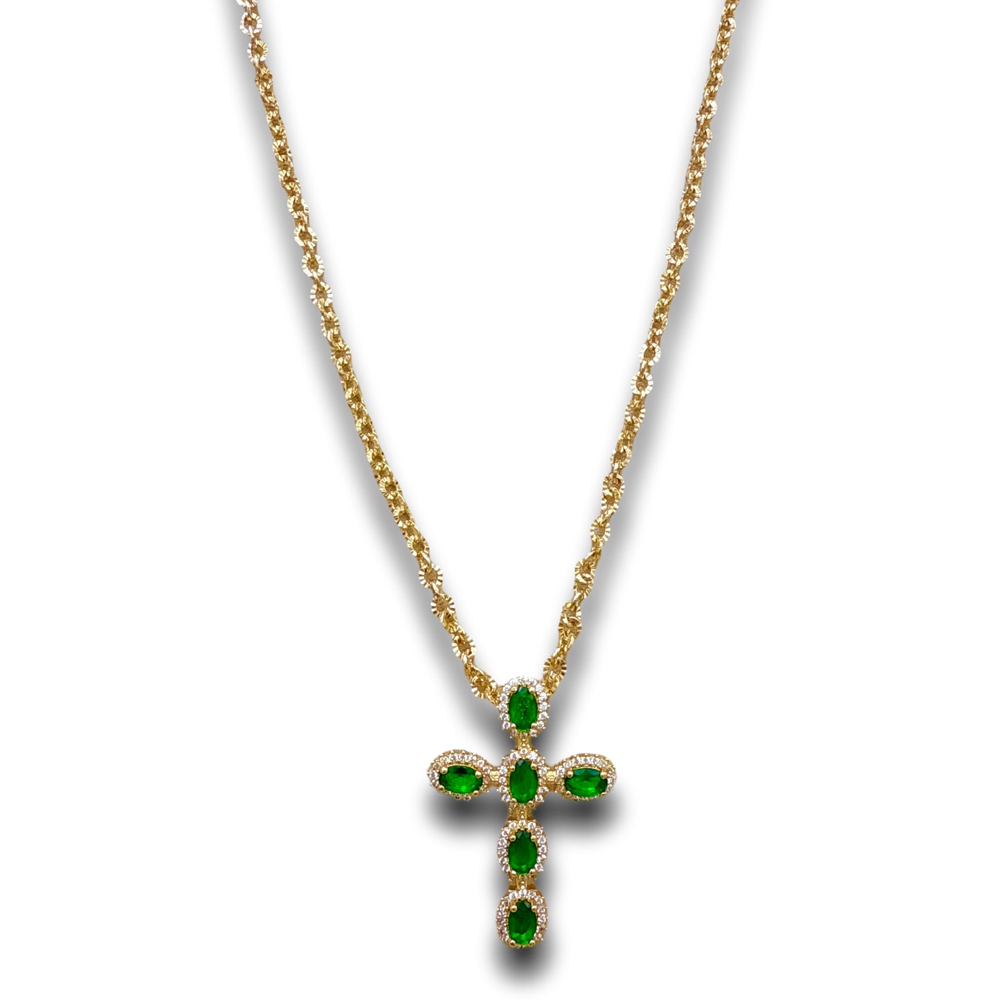 Crystal Cross Necklace