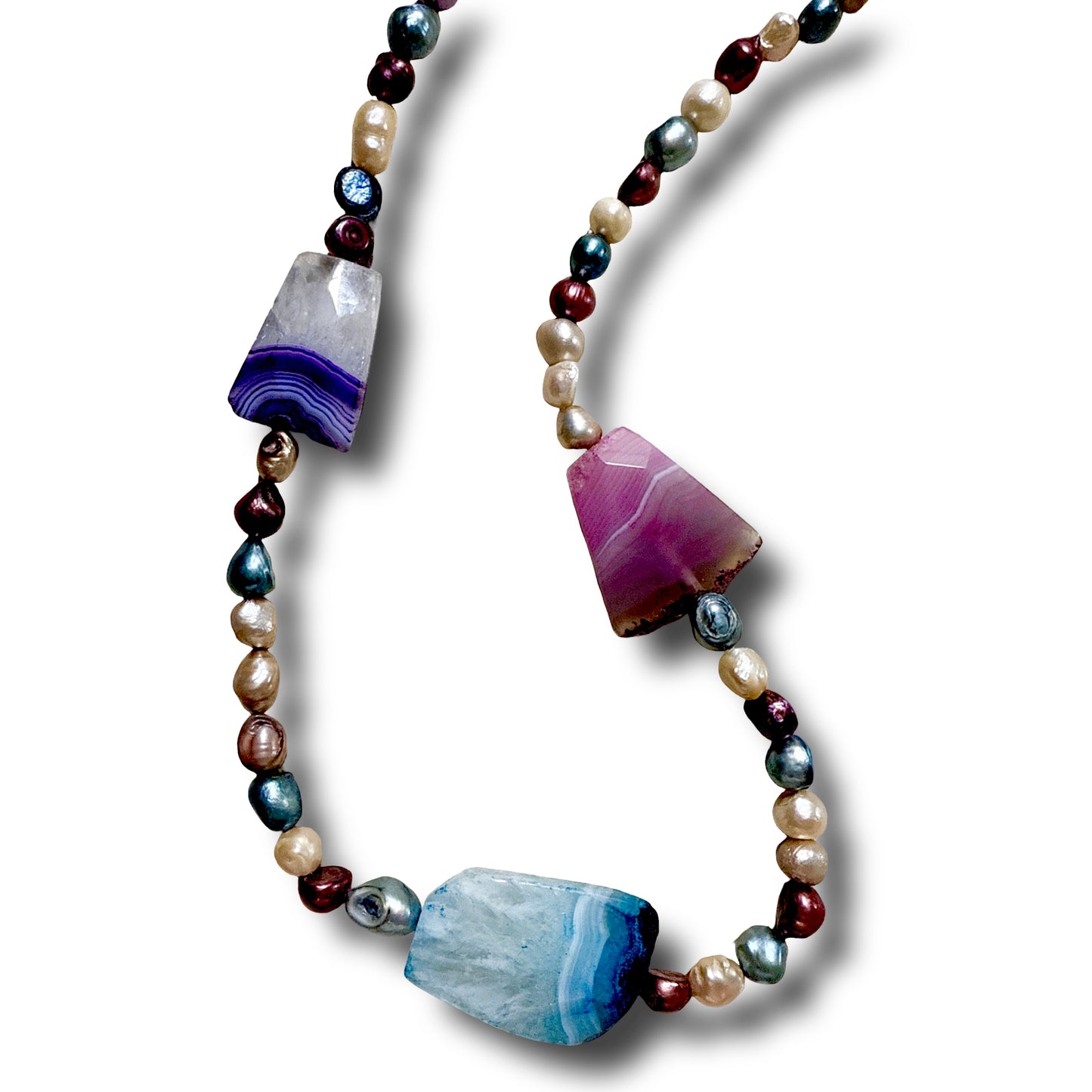 Pearl and Crystal Necklace