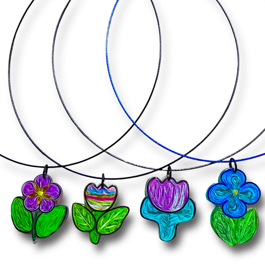 Colors Flower Wire