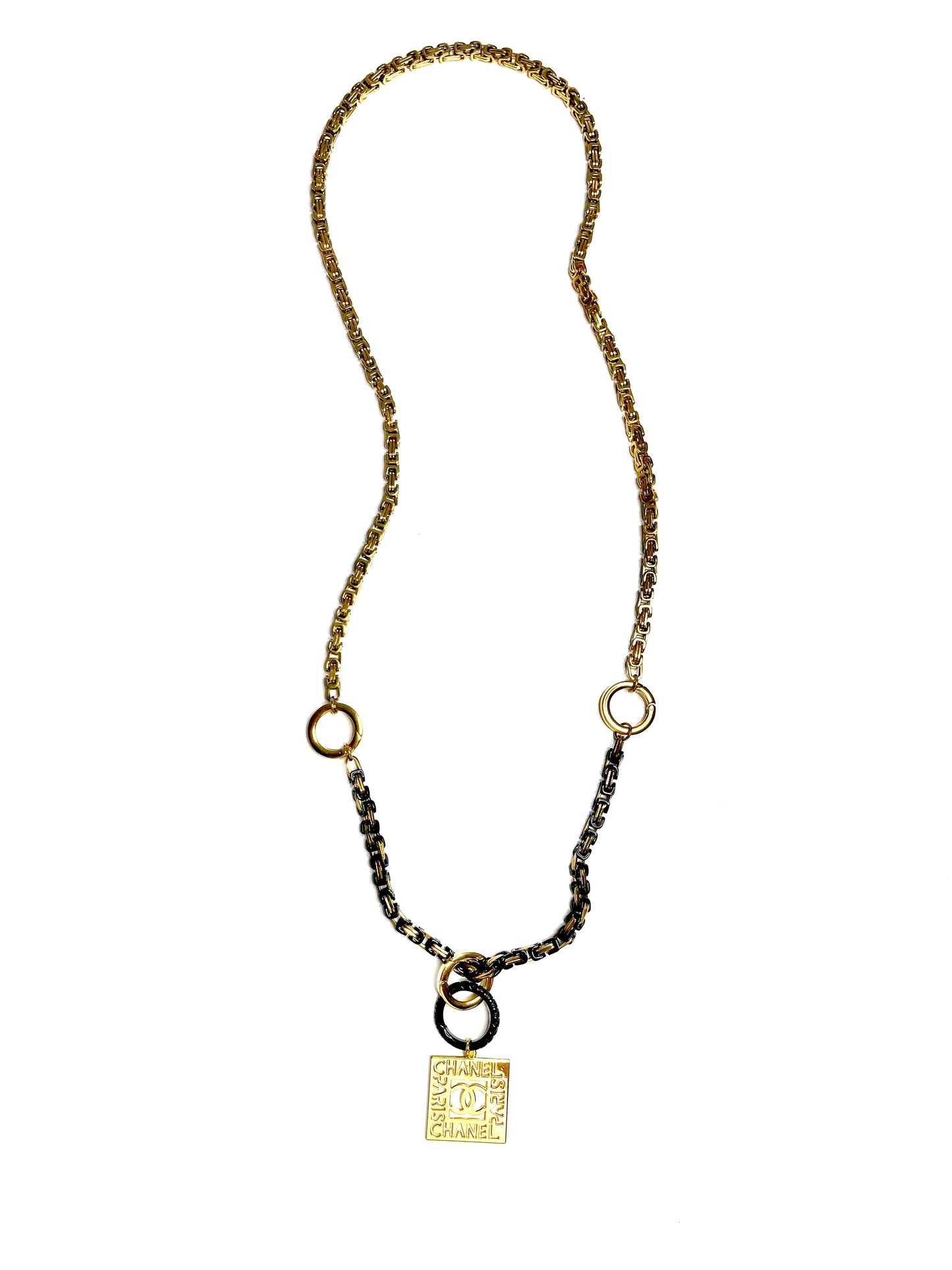 Vintage CC Cube Convertible Necklace