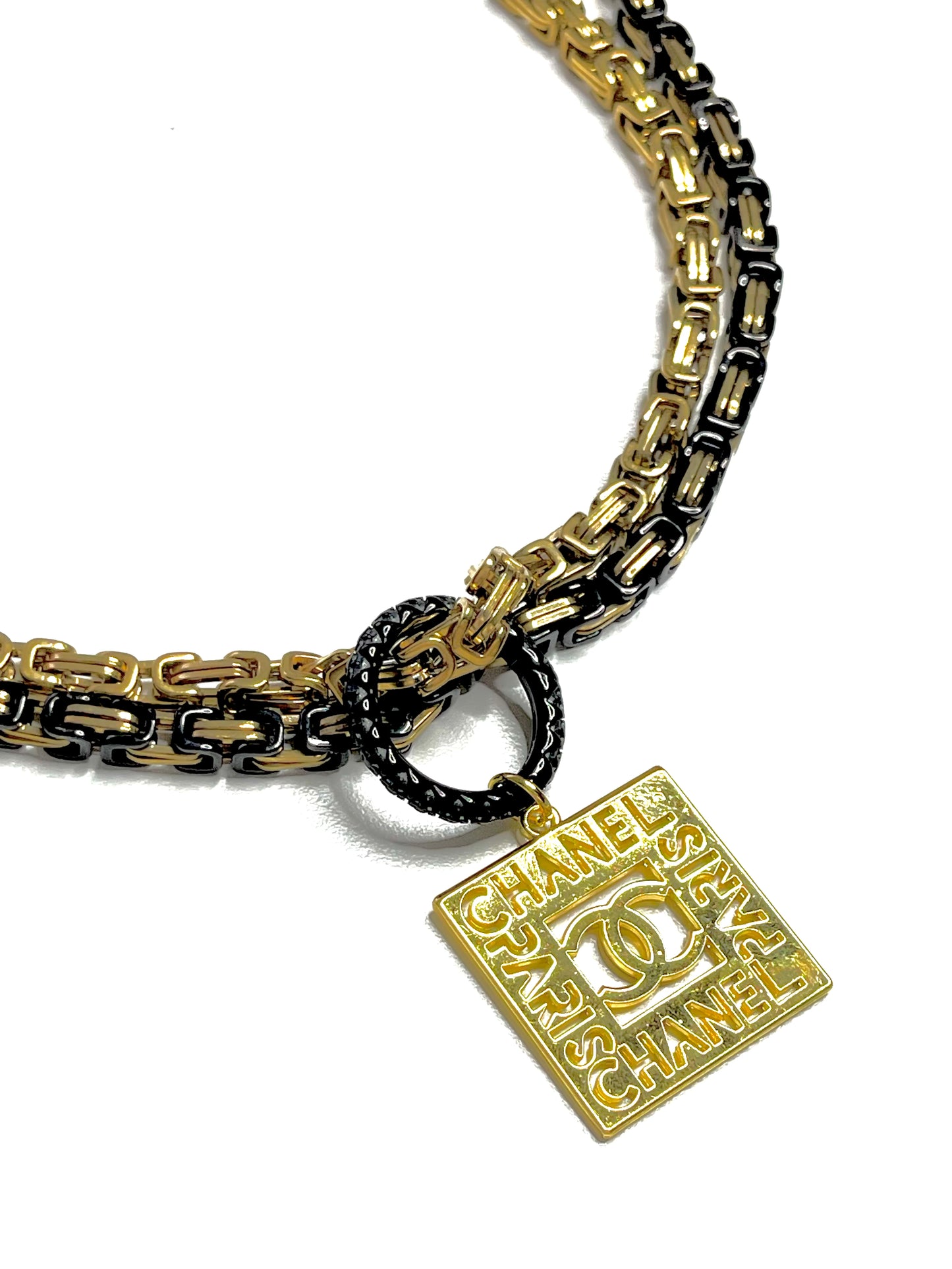 Vintage CC Cube Convertible Necklace