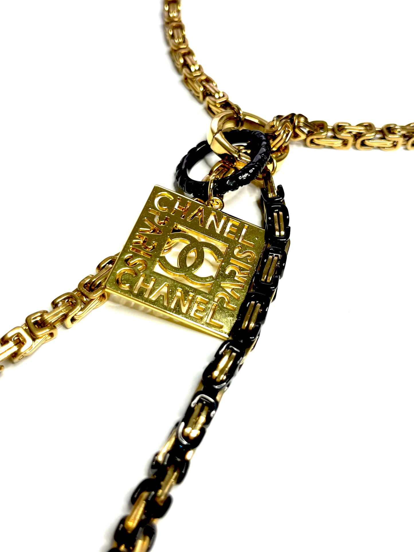 Vintage CC Cube Convertible Necklace