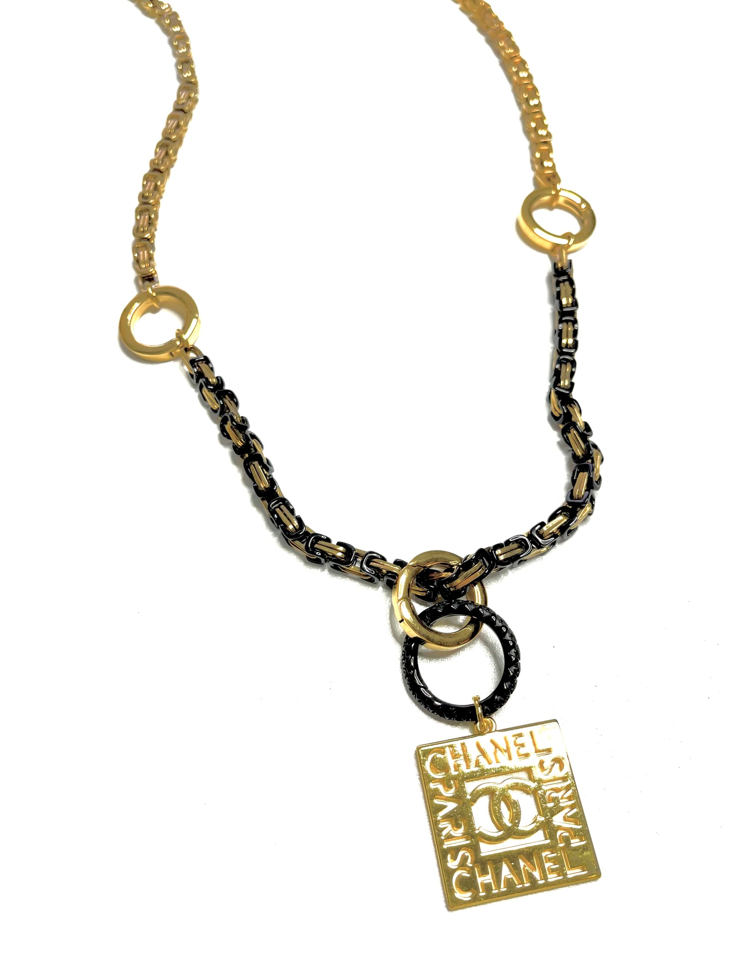 Vintage CC Cube Convertible Necklace