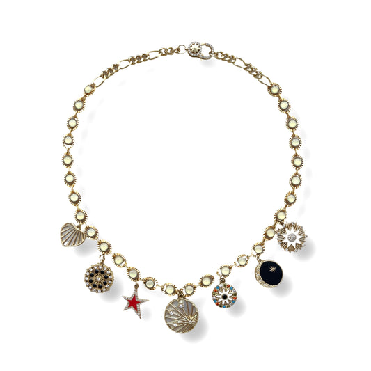 Color Explosion - Opal Sky Necklace