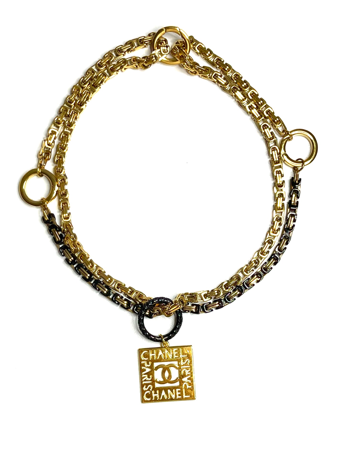 Vintage CC Cube Convertible Necklace