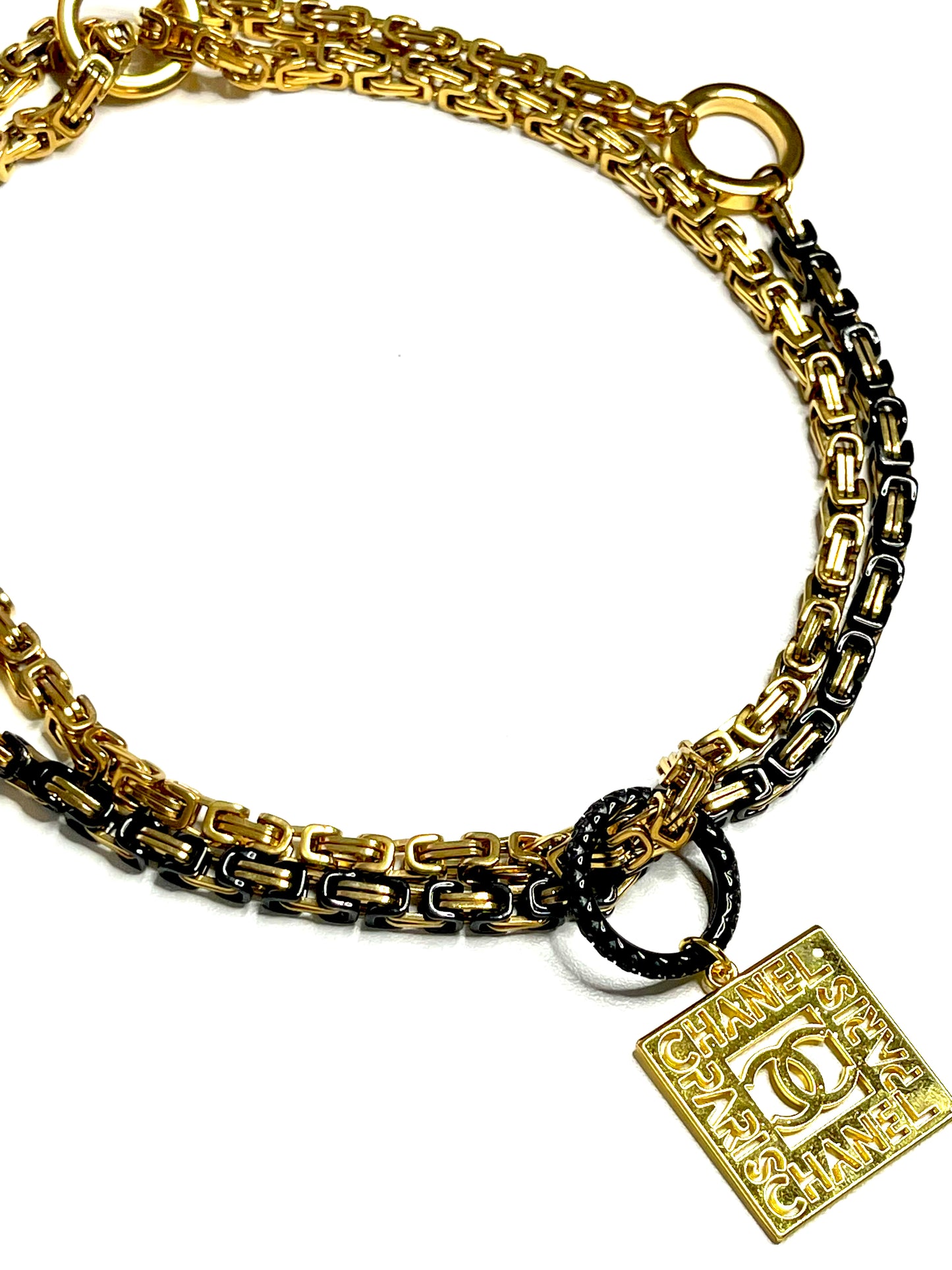 Vintage CC Cube Convertible Necklace