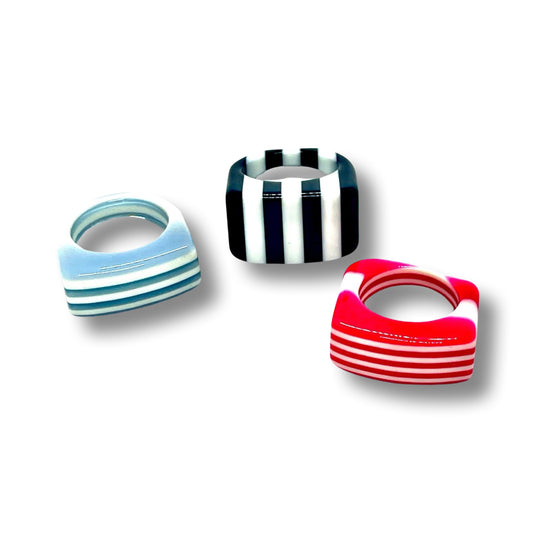 Vintage Acrylic Rings