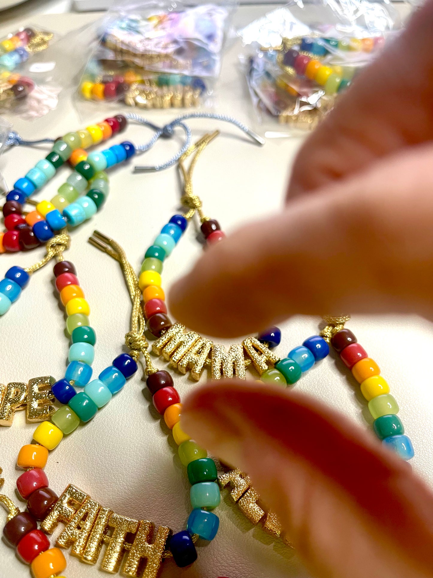 Colorful Crystal Beads Trends Bracelet