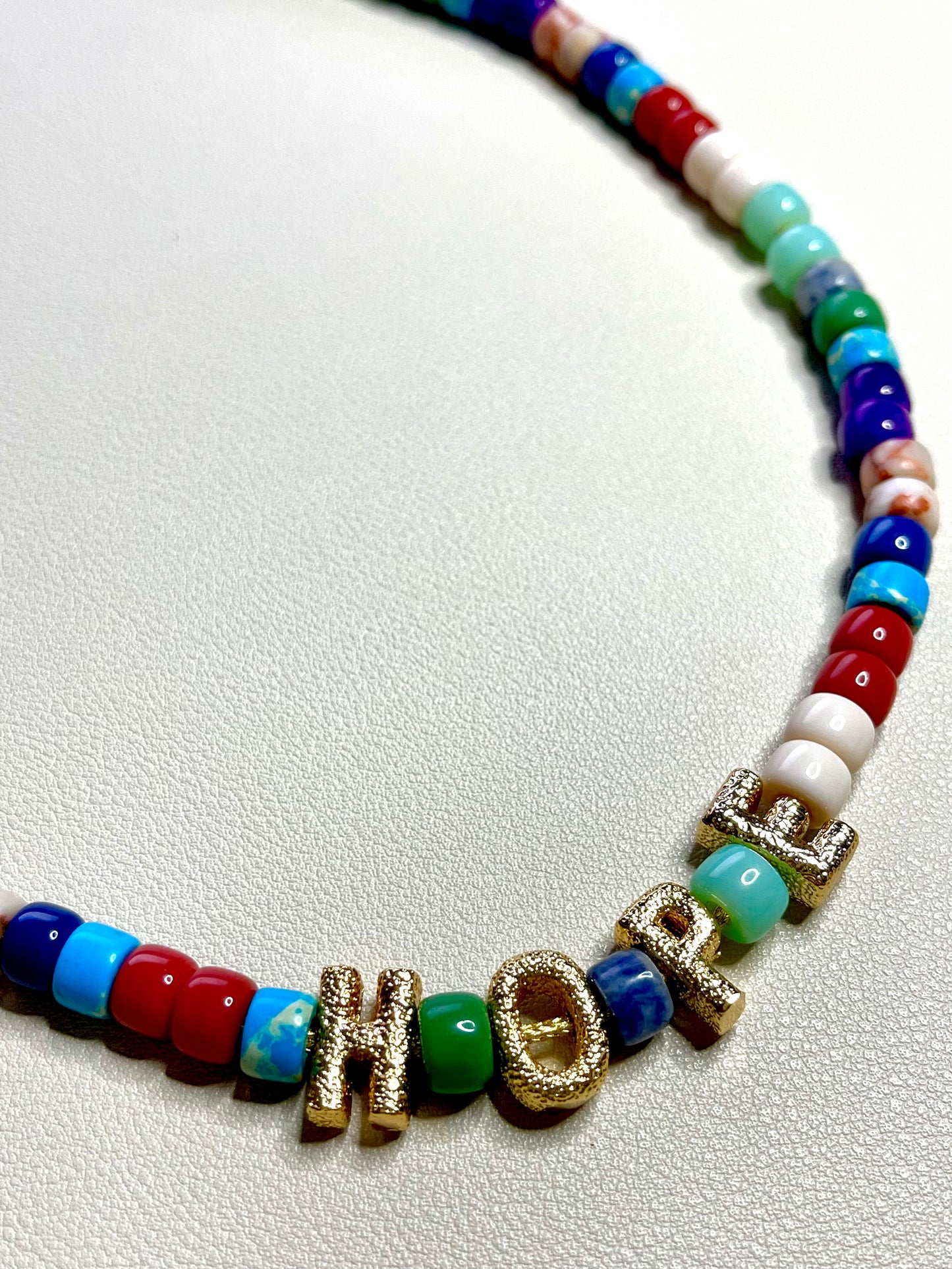 Colorful Crystal Beads Trends Necklace
