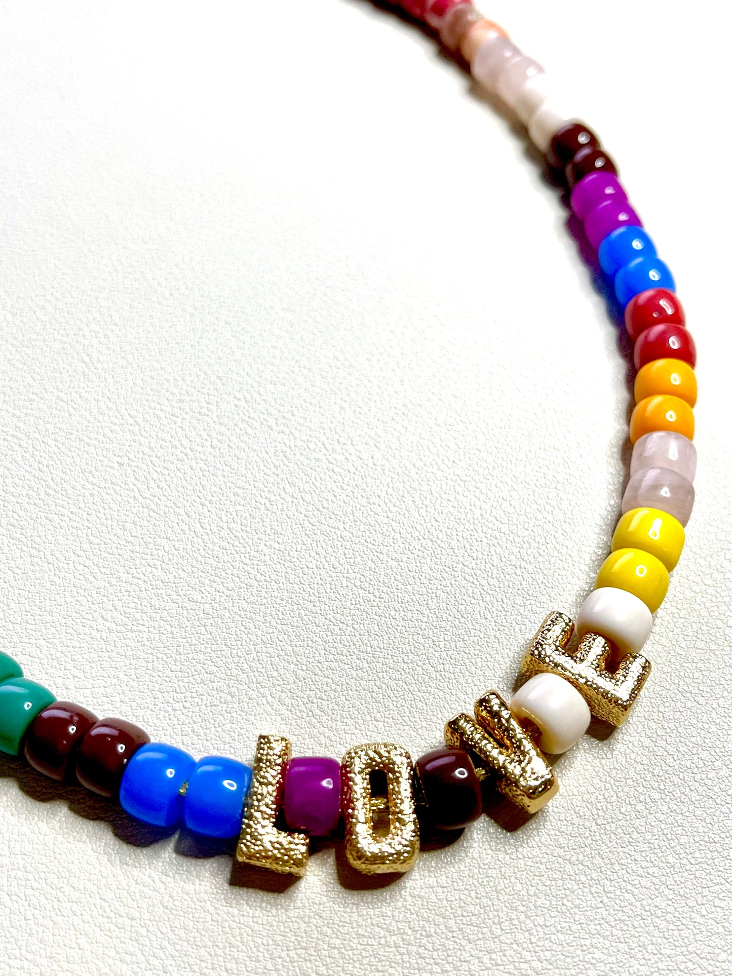 Colorful Crystal Beads Trends Necklace