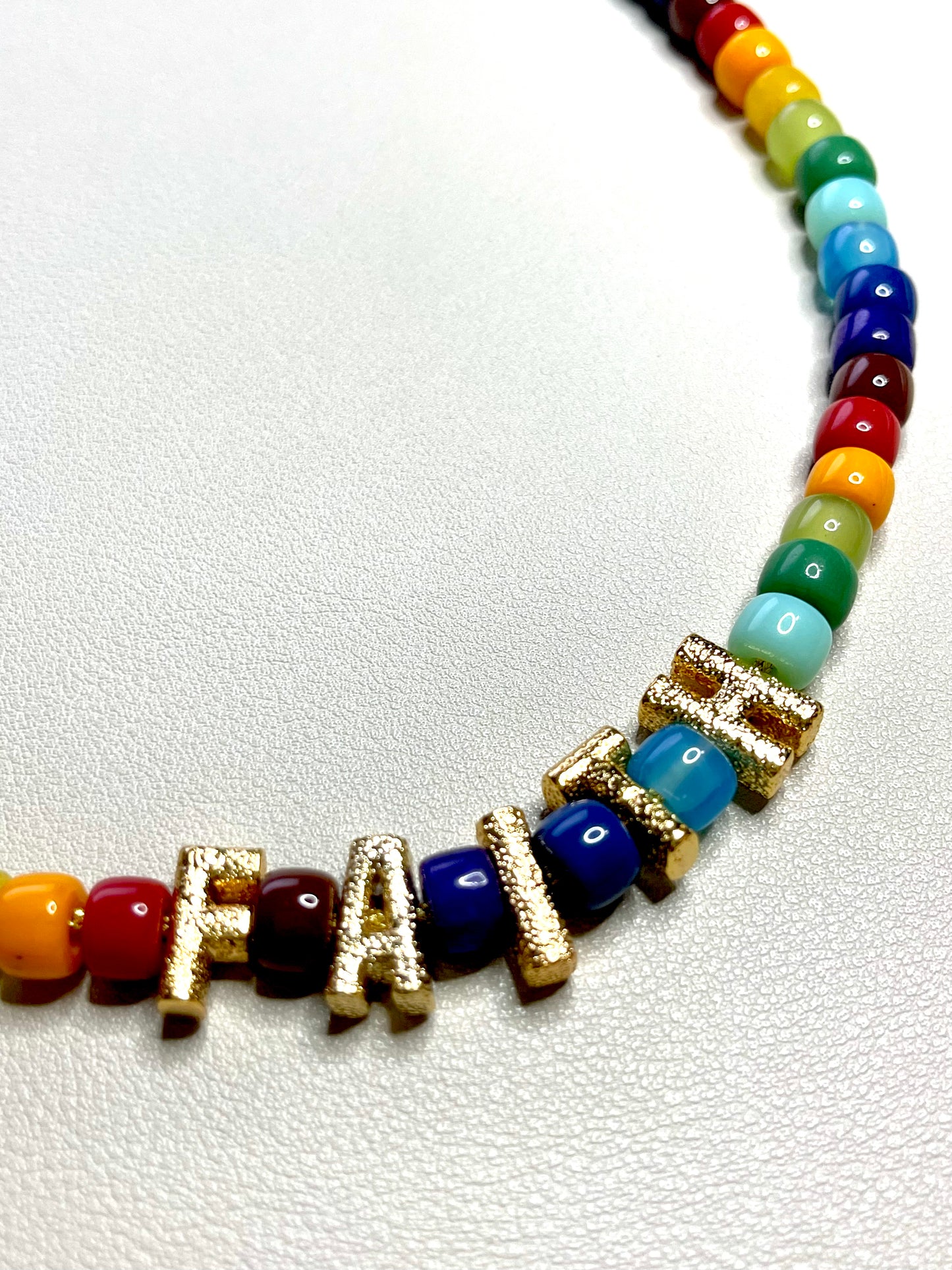 Colorful Crystal Beads Trends Necklace