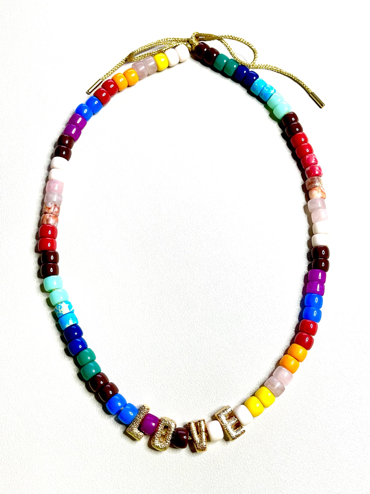 Colorful Crystal Beads Trends Necklace