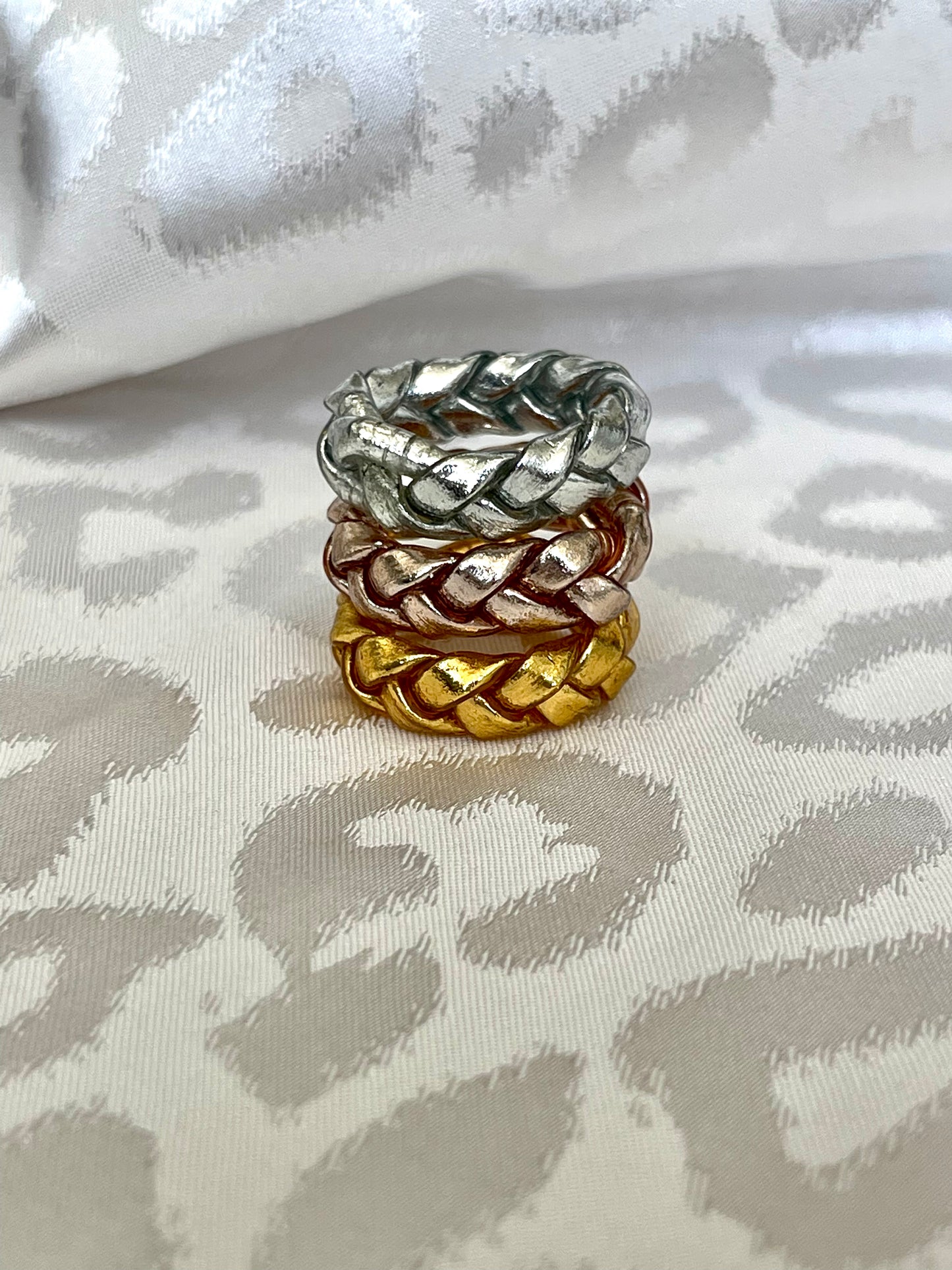 Bless Braided All-Weather Rings