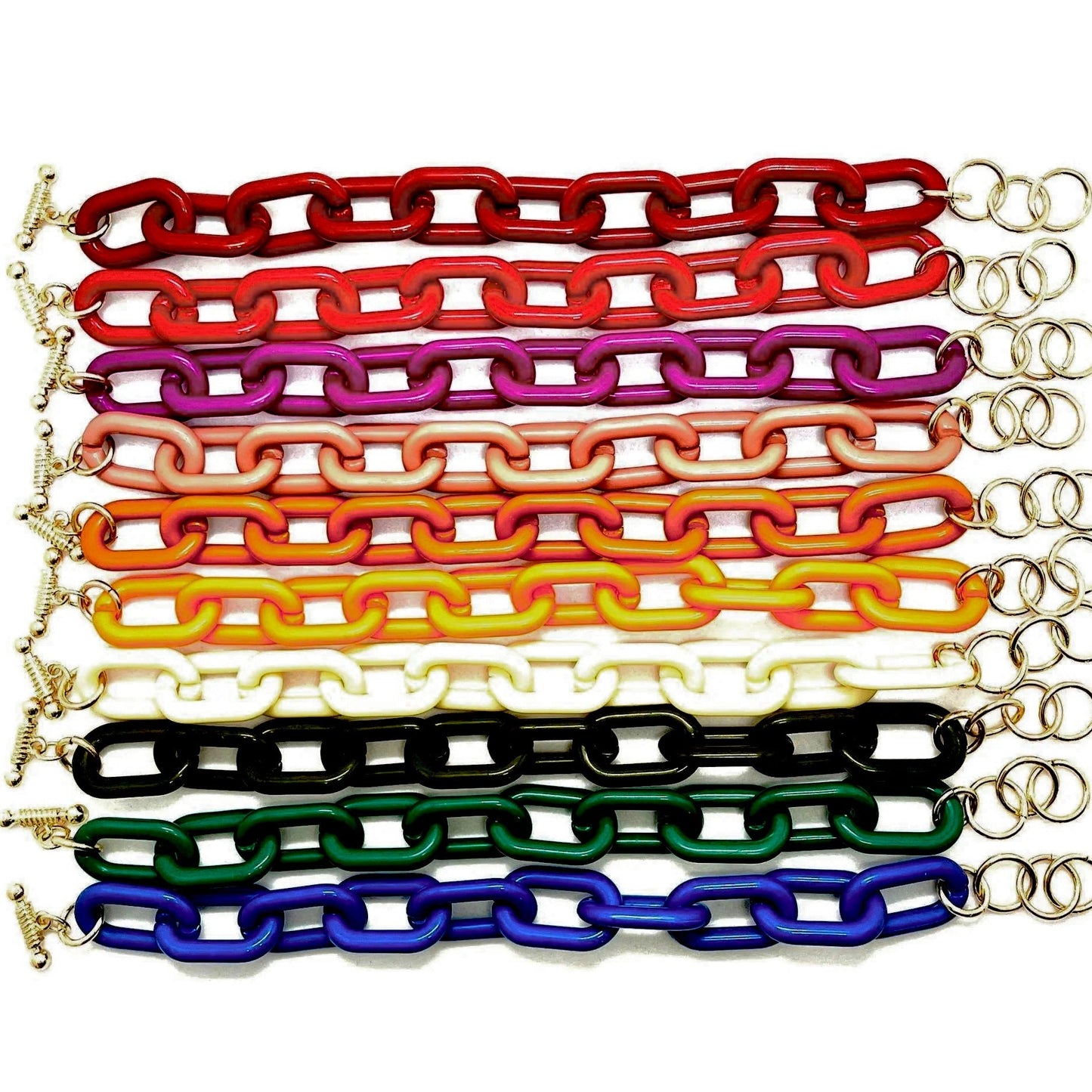 Weightless Acrylic Links Bracelet