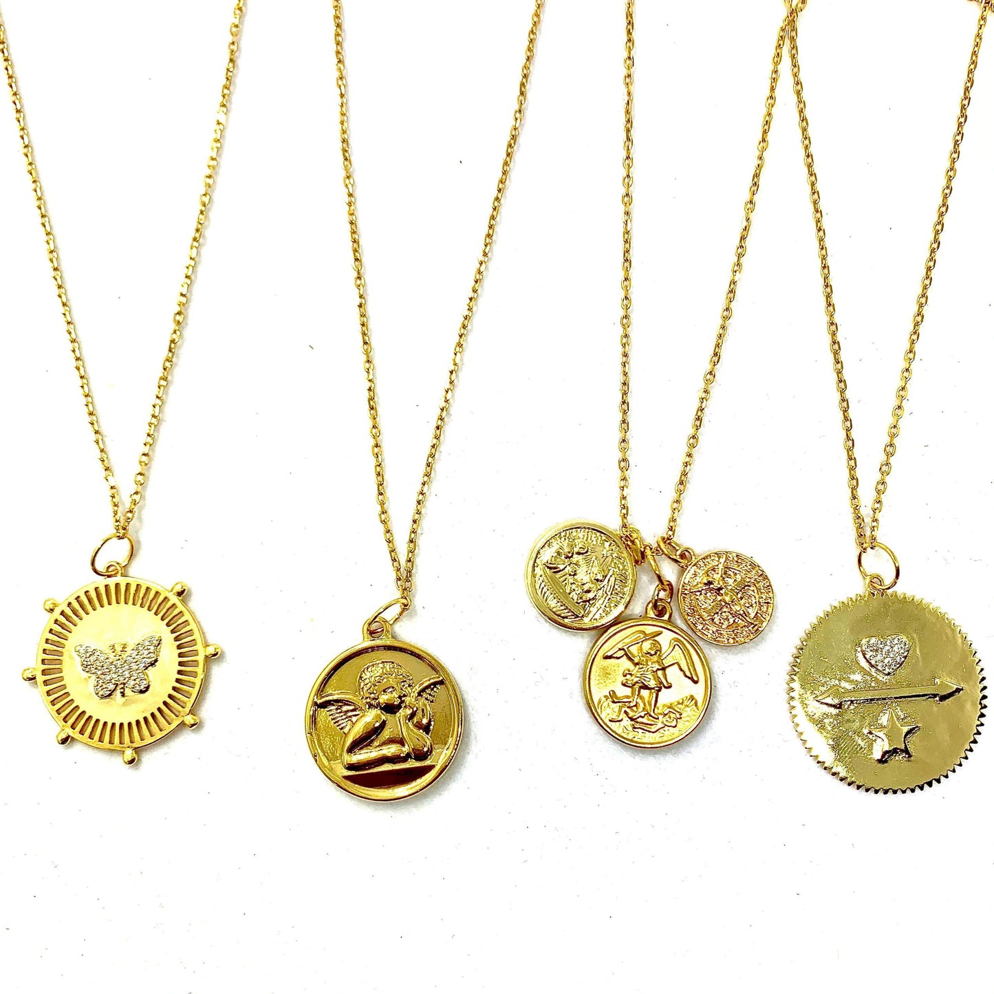 Protection Medal Necklace