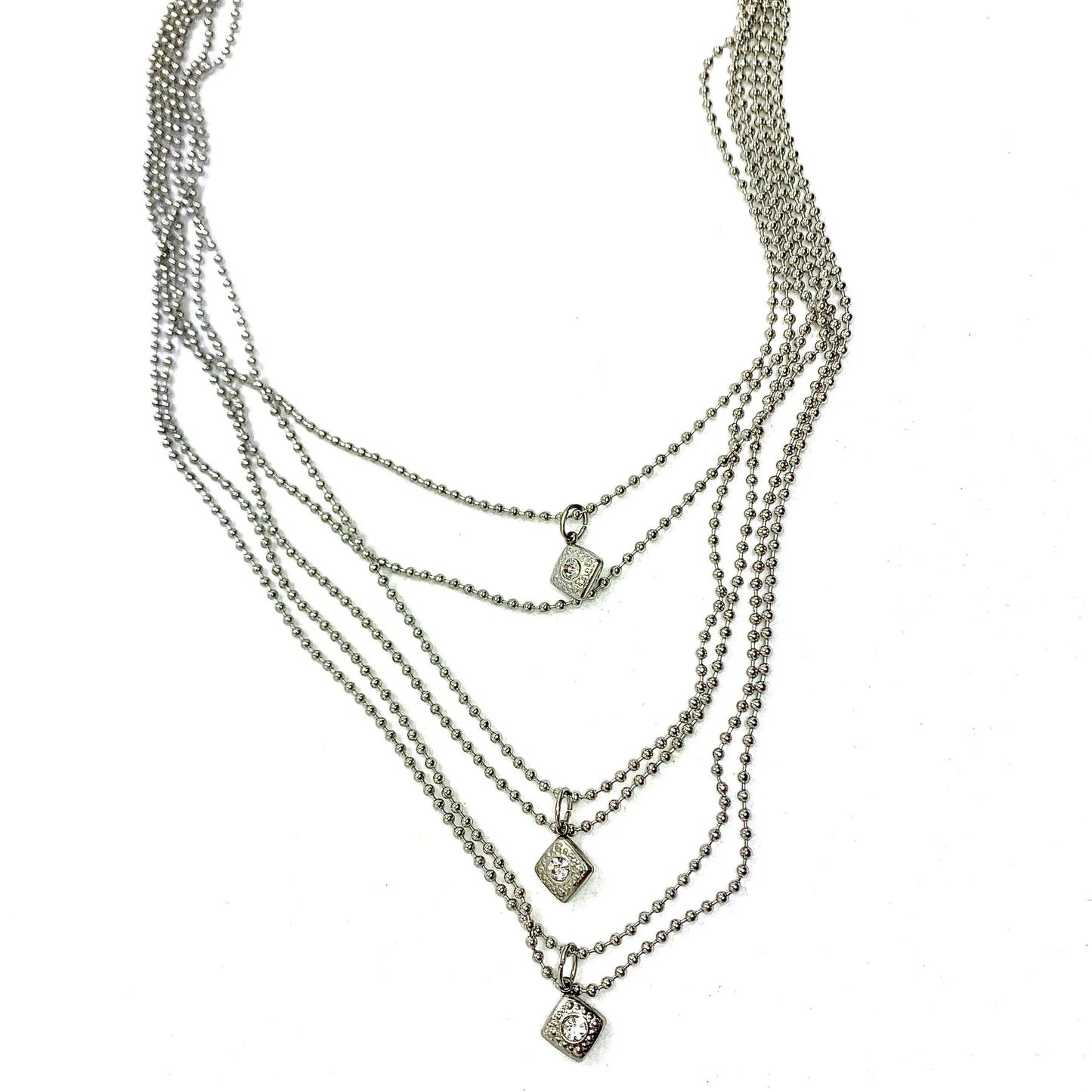 Layering Ball Chain Necklace