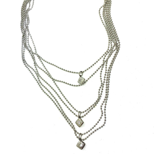 Layering Ball Chain Necklace