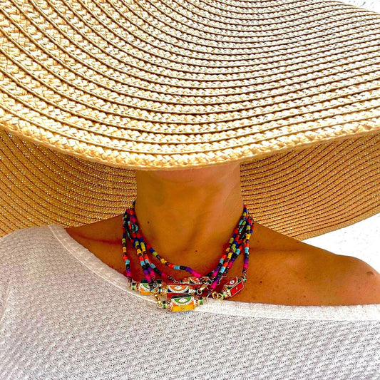 Invocate Will Power Box Colorful Necklace