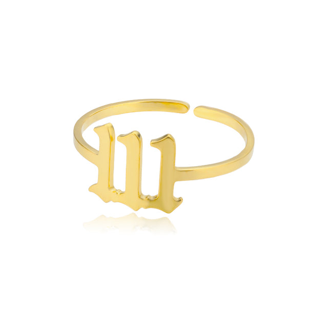 Angel Numbers Ring
