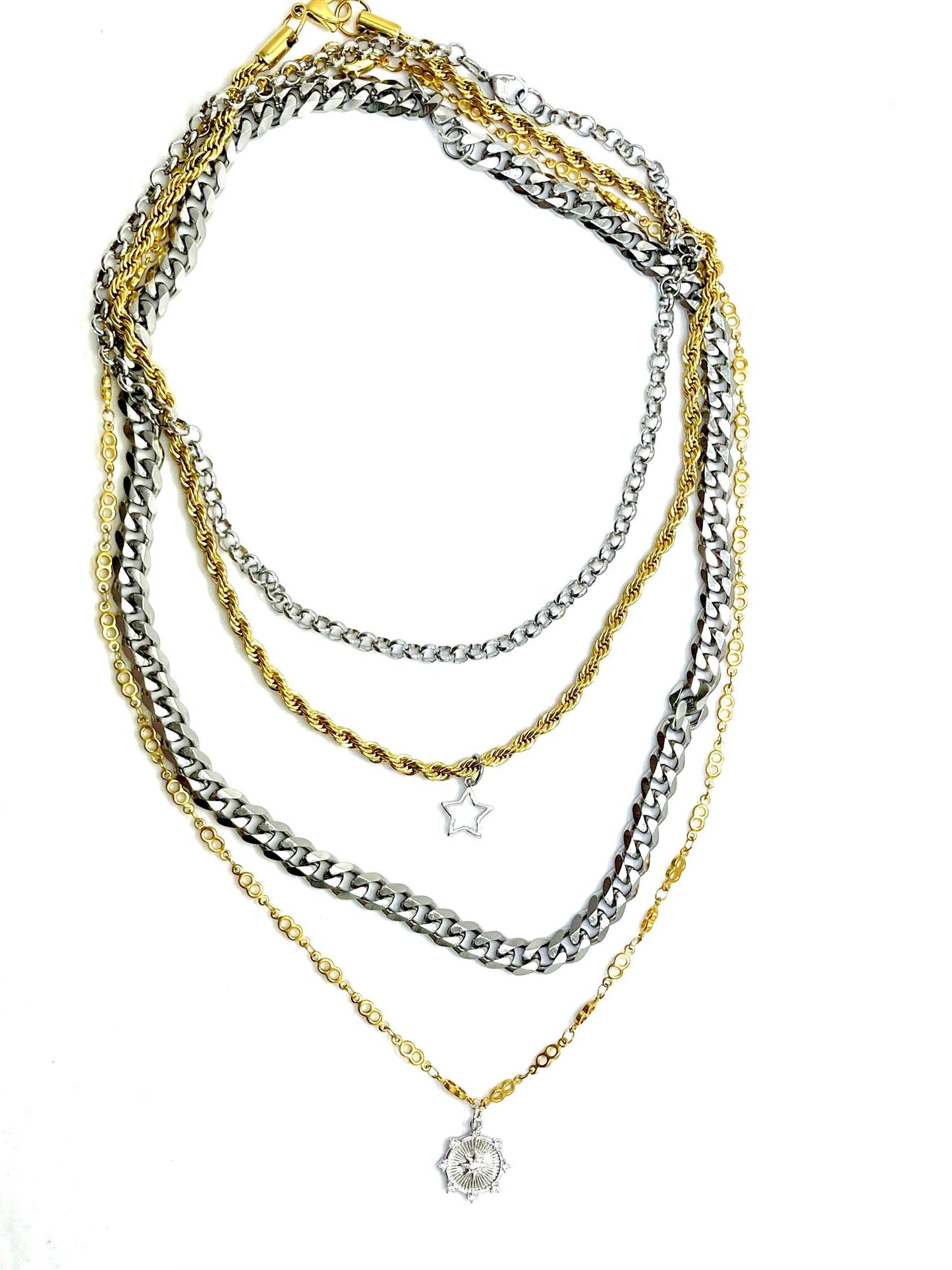 Eternity Star Necklace Set