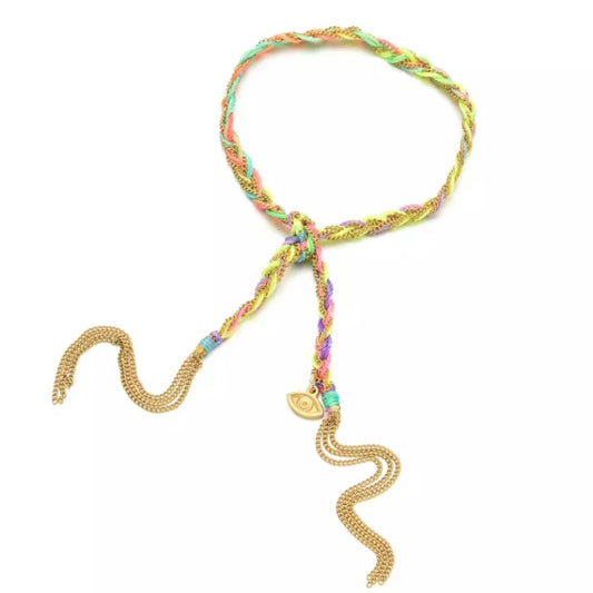 Elements Braided Mixed Colors Bracelet