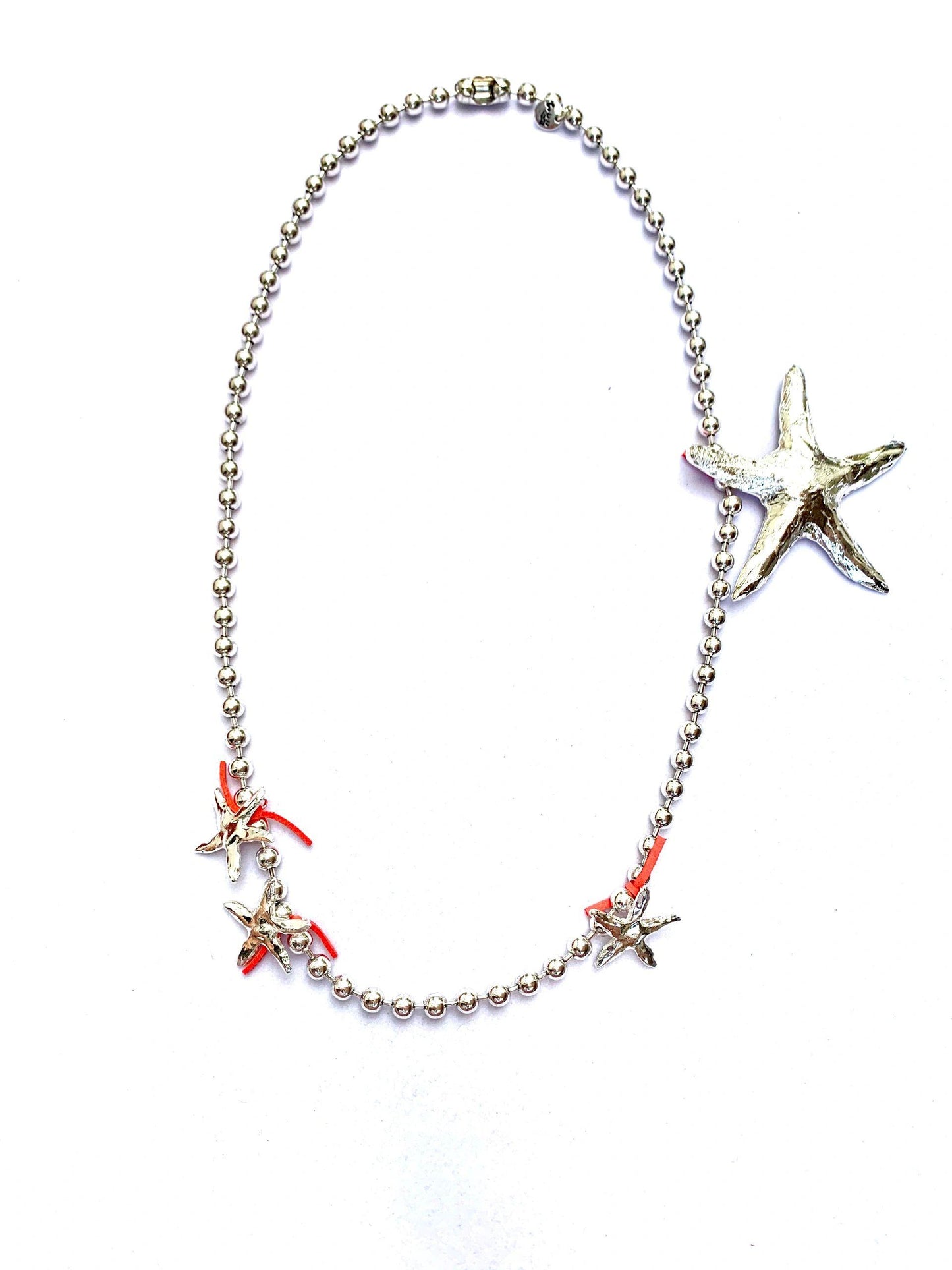 Tra-La-Rá Sea Star Coral Long Necklace