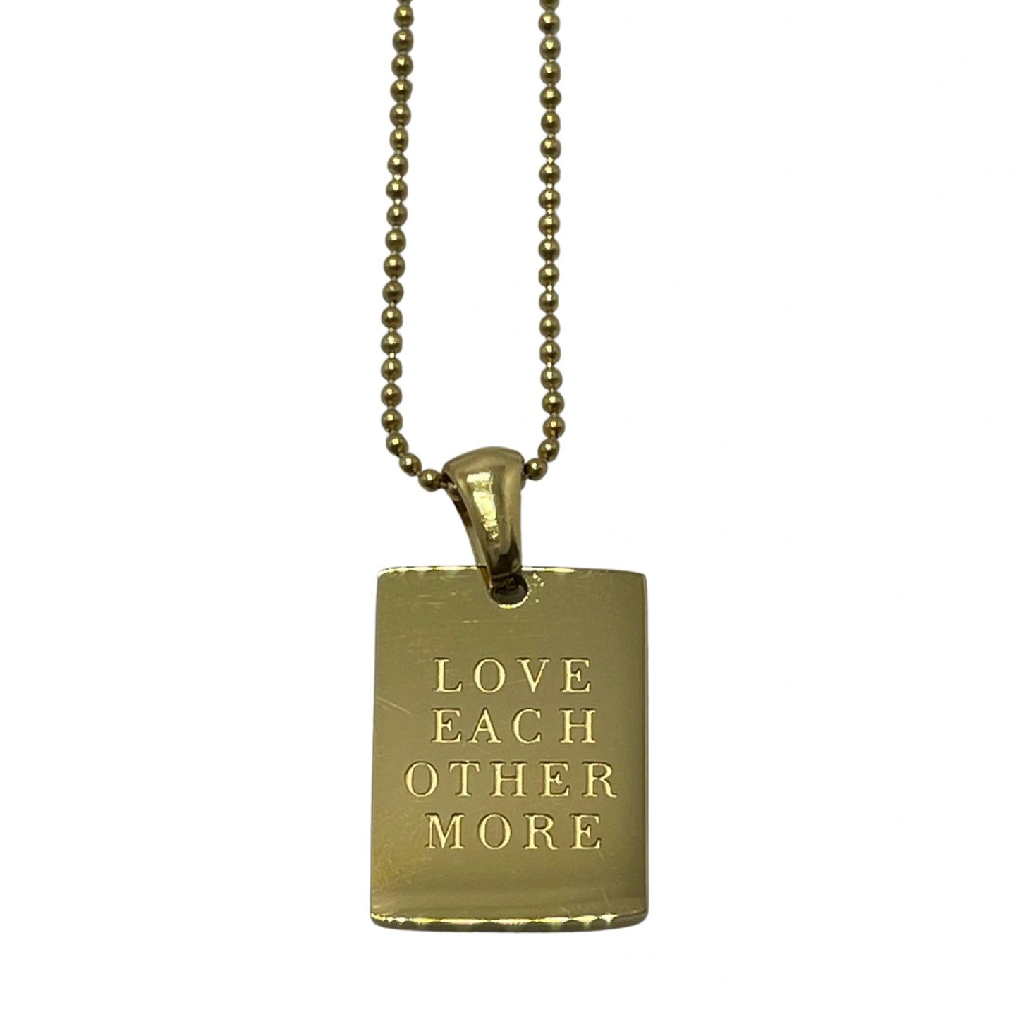 Letters to You - Engraved Necklace