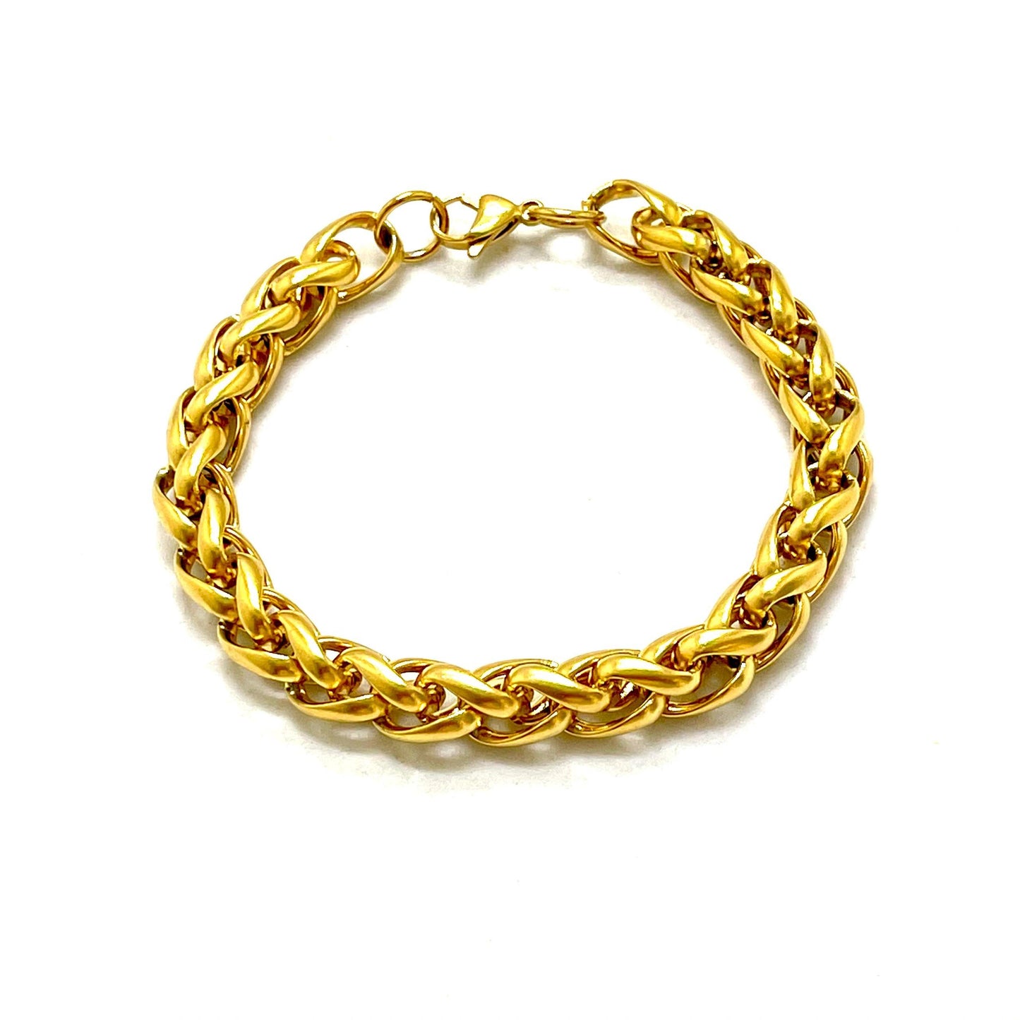 Stainless Steel Wheat Chain Bracelet