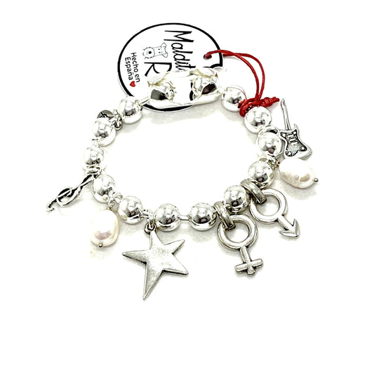 Maldita Rita Rock Star Pearl Bracelet