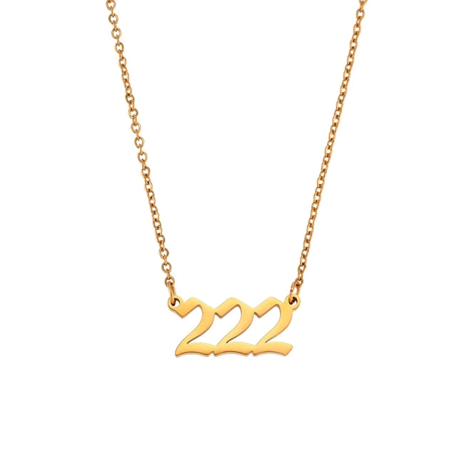 Angel Numbers Necklace