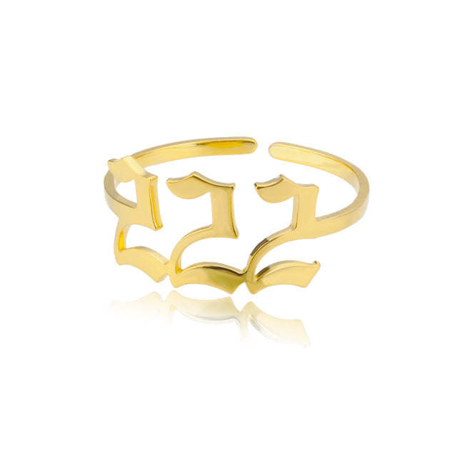 Angel Numbers Ring