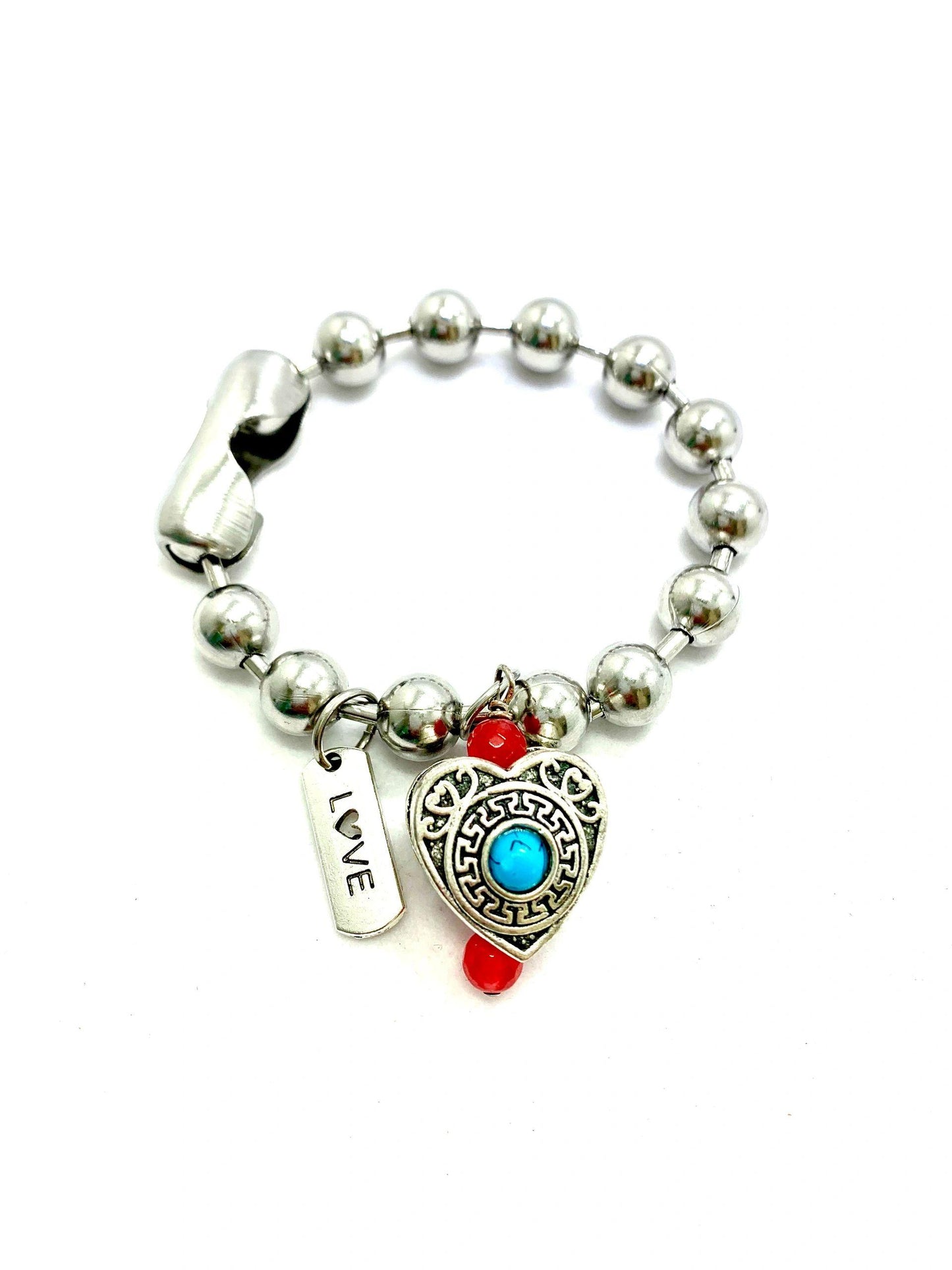 Silver Intention Bracelet