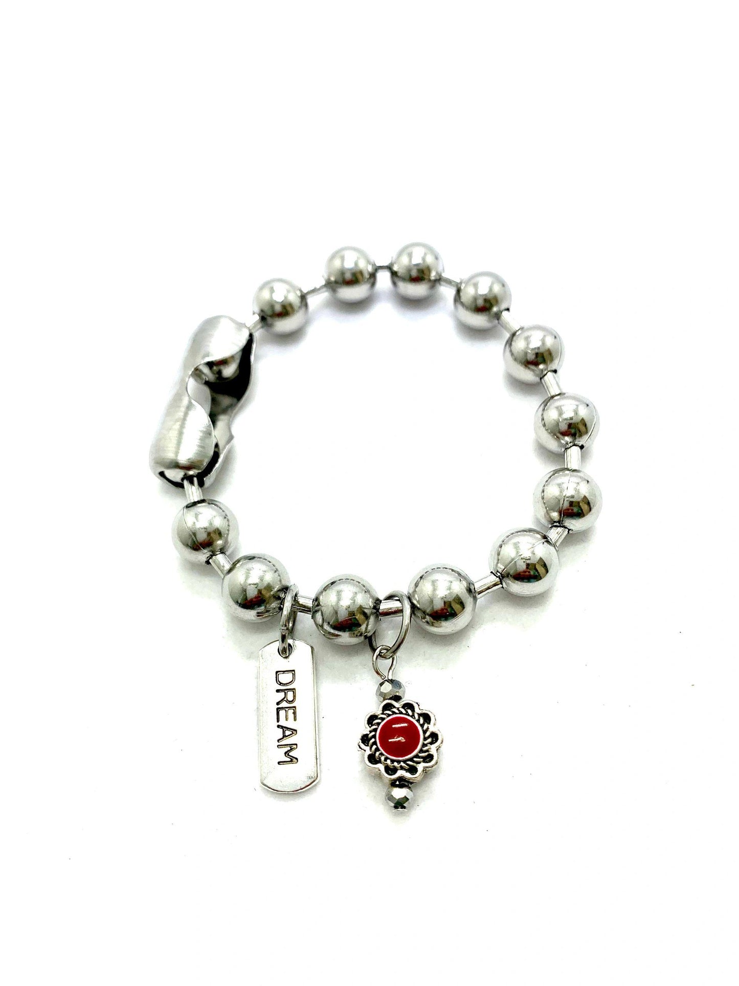 Silver Intention Bracelet