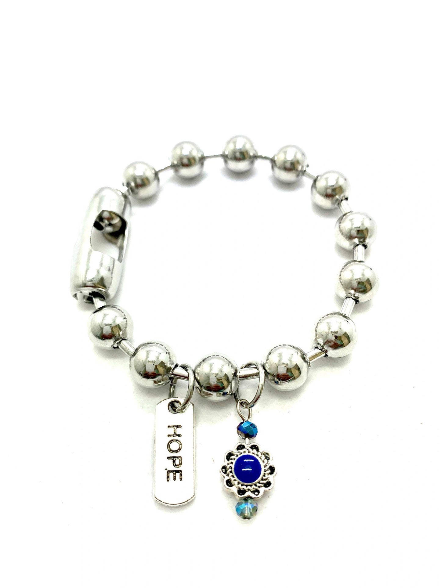Silver Intention Bracelet