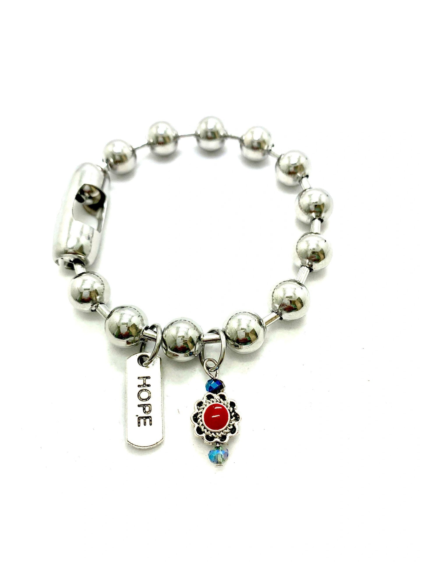 Silver Intention Bracelet