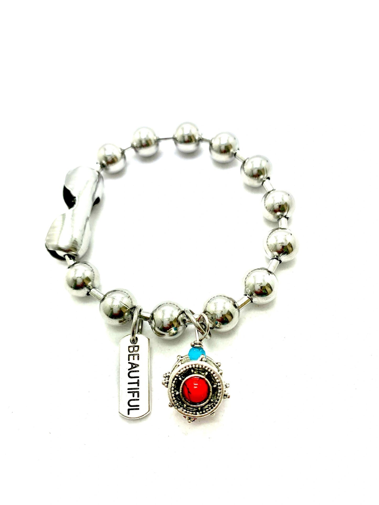 Silver Intention Bracelet