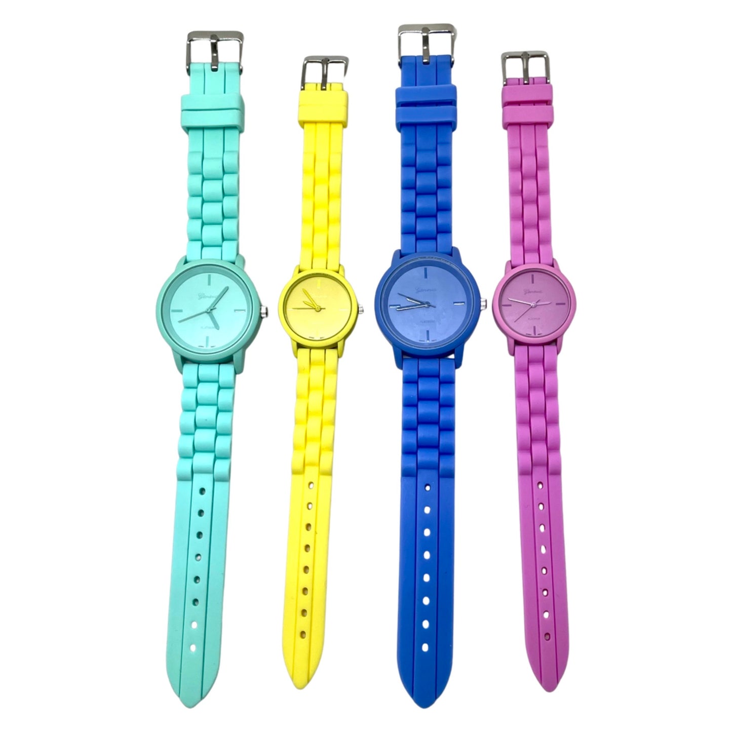 Colored Rubber Watches