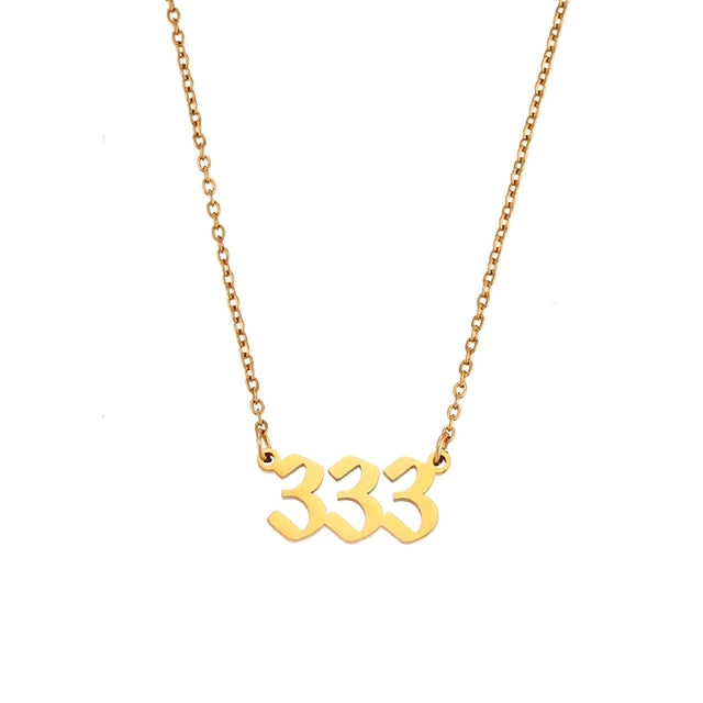 Angel Numbers Necklace
