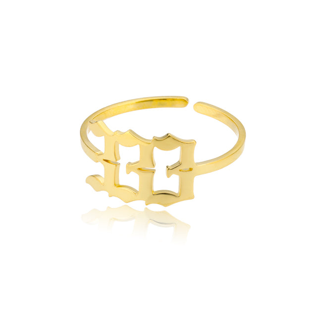 Angel Numbers Ring