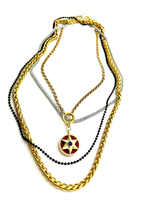 Star Course Necklace Set