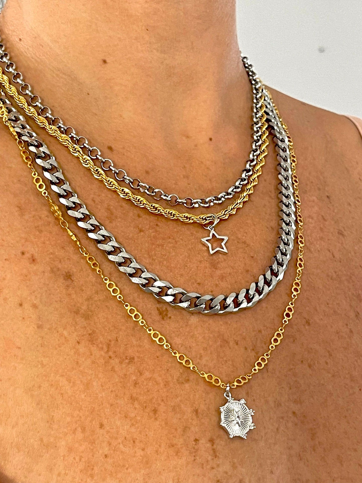 Eternity Star Necklace Set