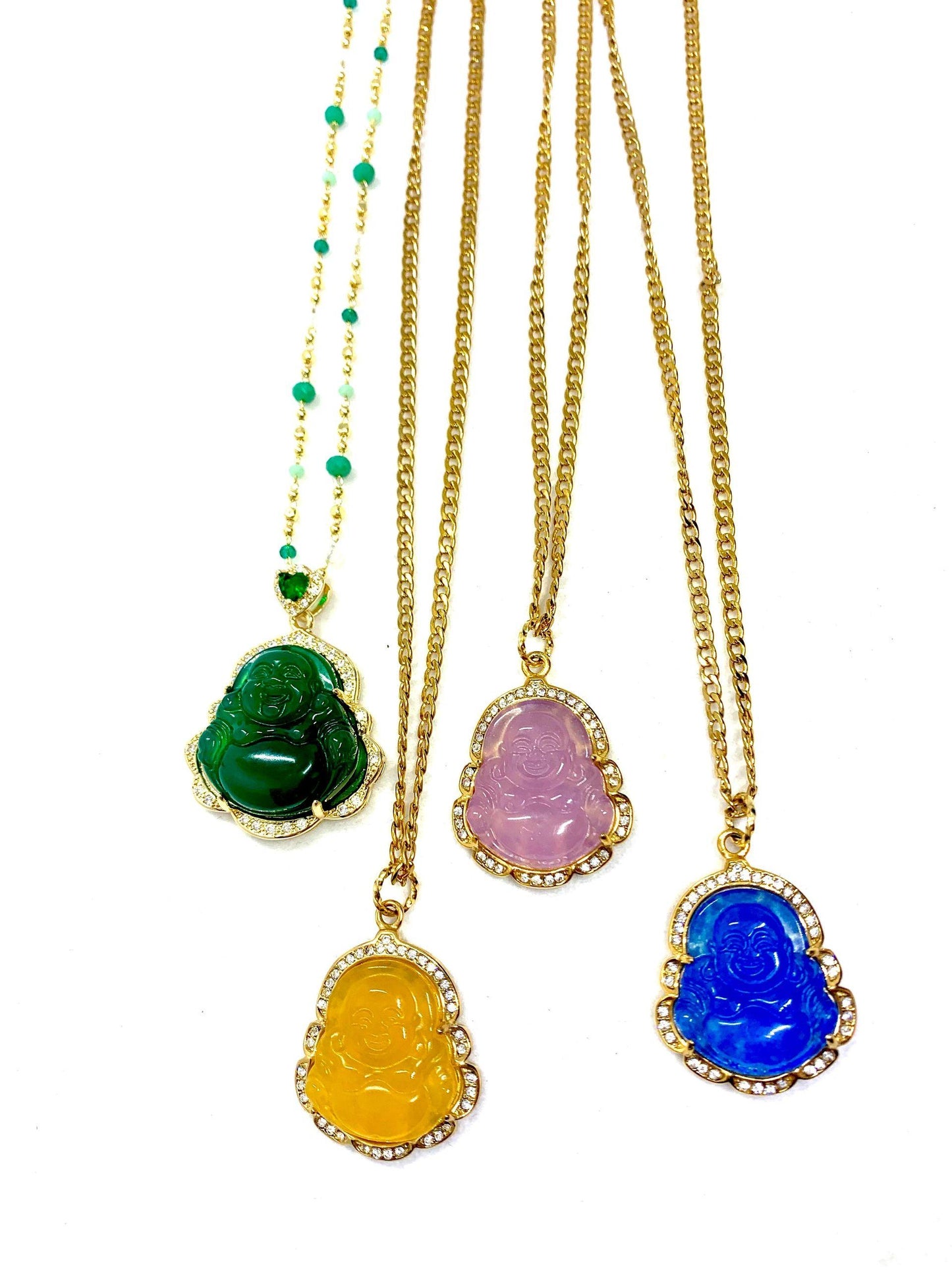 Jade Buddha Necklace