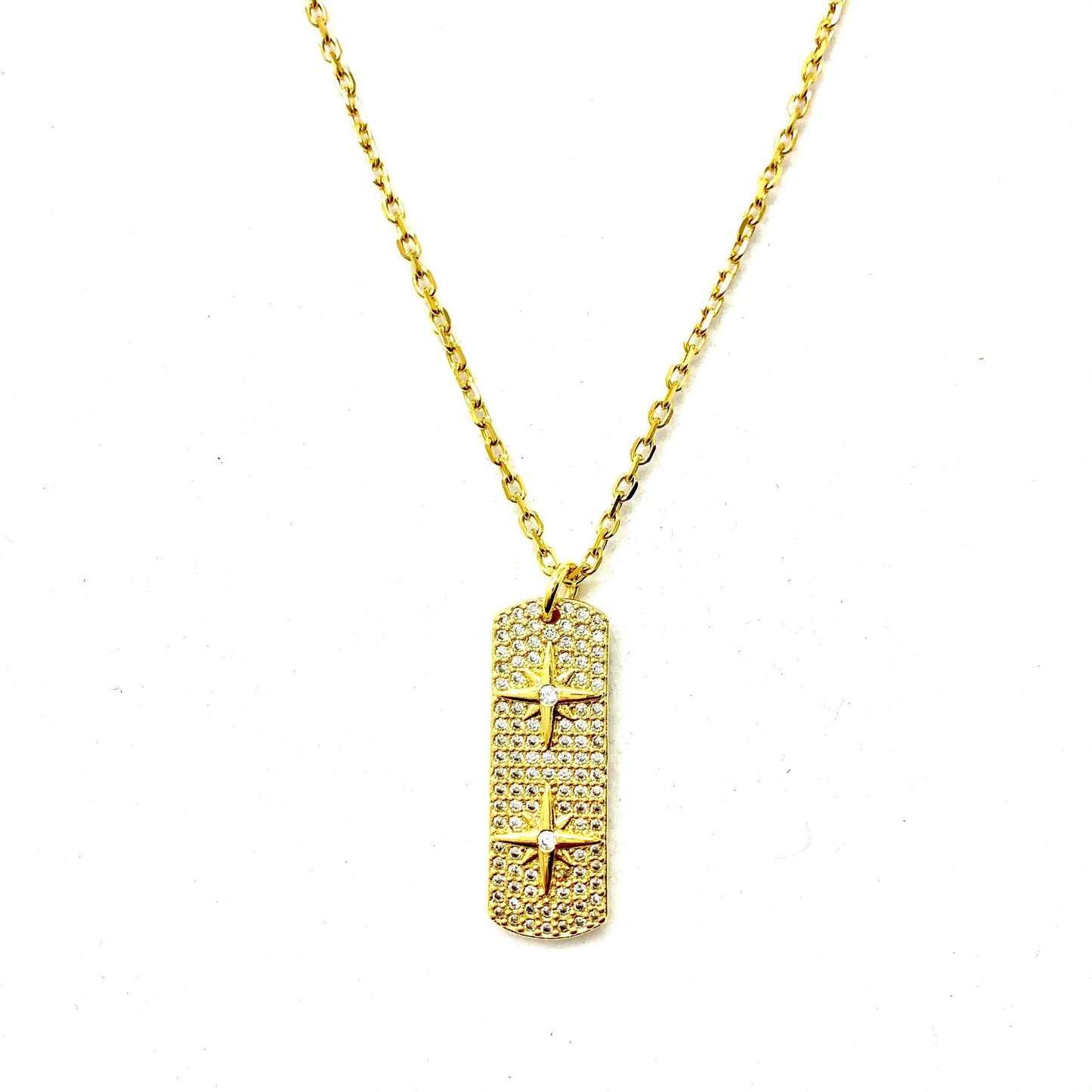 Blessed Stars Medal Necklace