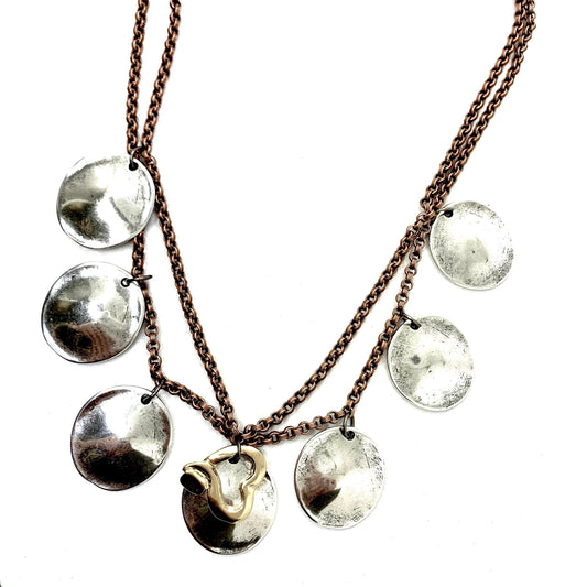 Medals Double Necklace